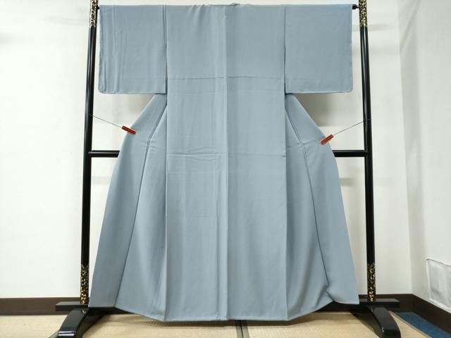 平和屋着物●上質な色無地　淡藤色　正絹　逸品　未使用　CABE2585yc