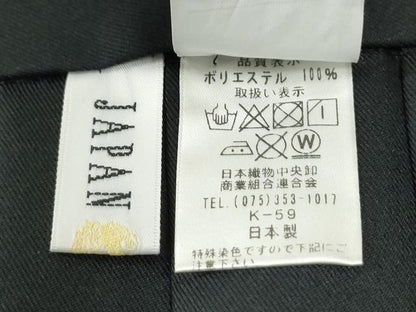 平和屋着物●女性　行灯袴　総刺繍　雪輪舞花文　黒地　金糸　卒業式　洗える着物　CABE2591yc