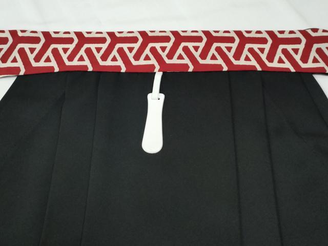 平和屋着物●女性　行灯袴　総刺繍　椿飛鶴花丸文　黒地　金糸　卒業式　洗える着物　CABE2593yc