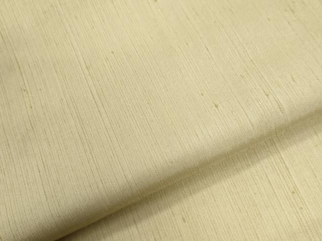 平和屋着物●上質な紬　色無地　蒸栗色　正絹　逸品　CABE2615yc