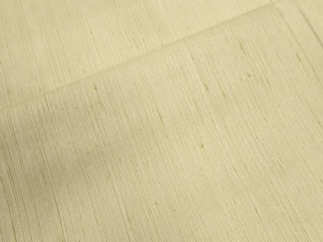 平和屋着物●上質な紬　色無地　蒸栗色　正絹　逸品　CABE2615yc