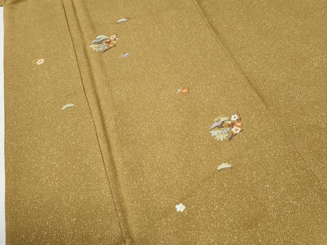 平和屋着物○訪問着 総刺繍 竹屋町刺繍 松竹梅 暈し染め 金糸
