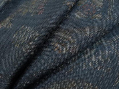 平和屋着物●本場大島紬　9マルキ　吉祥花文　正絹　逸品　未使用　CABE2638yc