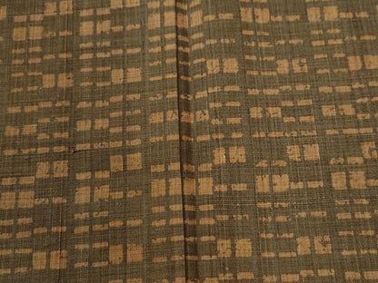 平和屋着物●上質な小紋　紬地　吉祥文　正絹　逸品　CABE2640yc