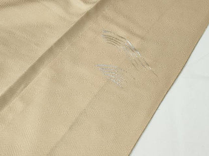 平和屋着物●訪問着　刺繍　流水雪輪草花文　暈し染め　金銀彩　やまと誂製　正絹　逸品　未使用　CABE2644yc