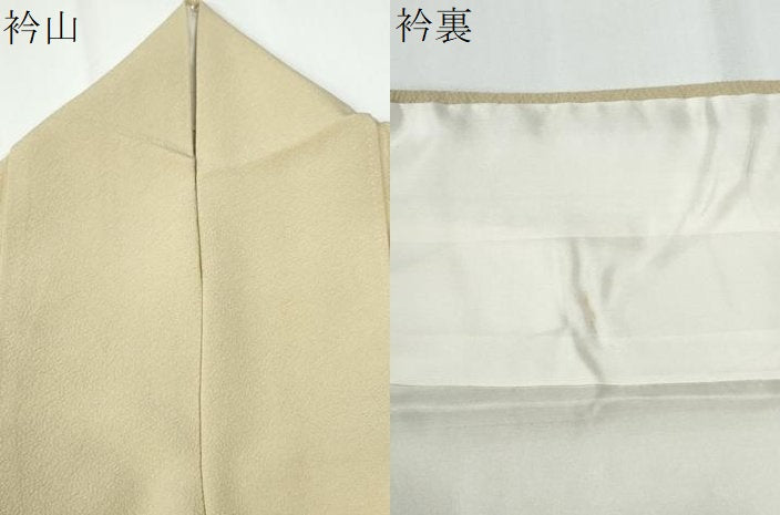 平和屋着物●上質な色無地　砥粉色　正絹　逸品　CABE2673yc