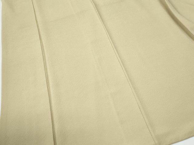平和屋着物●上質な色無地　砥粉色　正絹　逸品　CABE2673yc