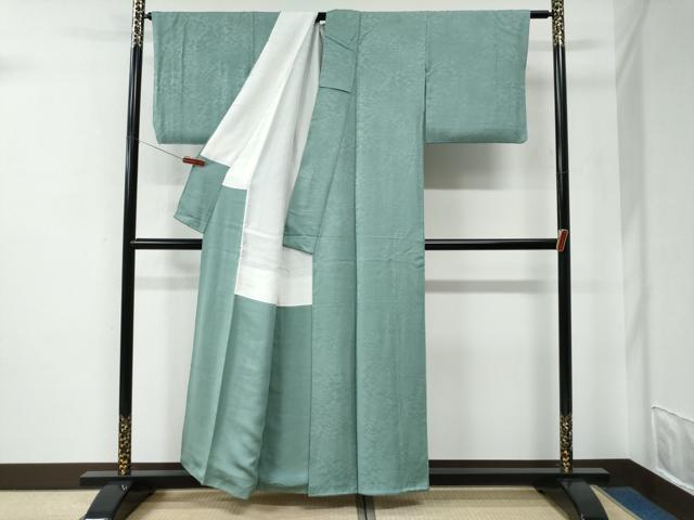 平和屋着物＊夏物　本加賀友禅作家　梶山伸監修　色無地　絽縮緬　浅縹色　正絹　逸品　CABB2236ze 楽天市場】加賀友禅（種類（着物）色無地）の通販