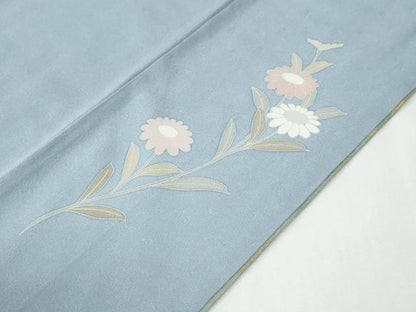 平和屋着物●訪問着　駒刺繍　菊花文　暈し染め　金彩　正絹　逸品　未使用　CABE2692yc