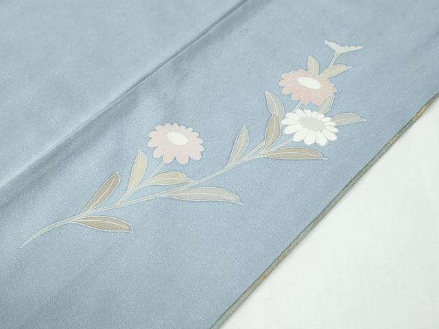 平和屋着物●訪問着　駒刺繍　菊花文　暈し染め　金彩　正絹　逸品　未使用　CABE2692yc