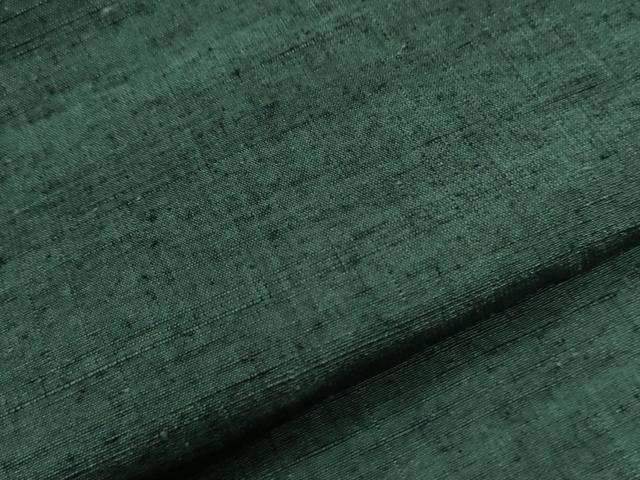 平和屋着物●男性　紬　色無地　天鵞絨色　正絹　逸品　未使用　CABE2705yc