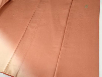 平和屋着物●金彩友禅　卓越技能者・名工・和田光正　訪問着　草花文　暈し染め　金銀彩　正絹　逸品　CABE2732yc