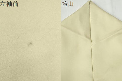 平和屋着物●金彩友禅　卓越技能者・名工・和田光正　訪問着　枝橘文　暈し染め　金彩　正絹　逸品　CABE2742yc