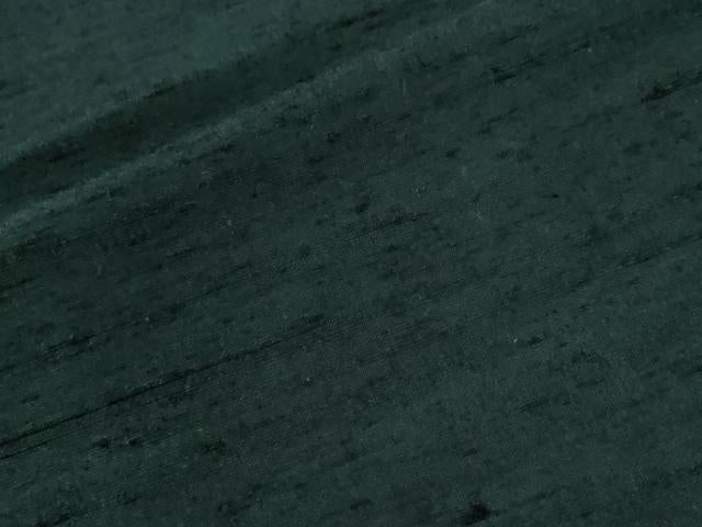平和屋着物●男性　紬　アンサンブル　色無地　褐返色　羽裏：富士山・鷹　正絹　逸品　CABE2747yc