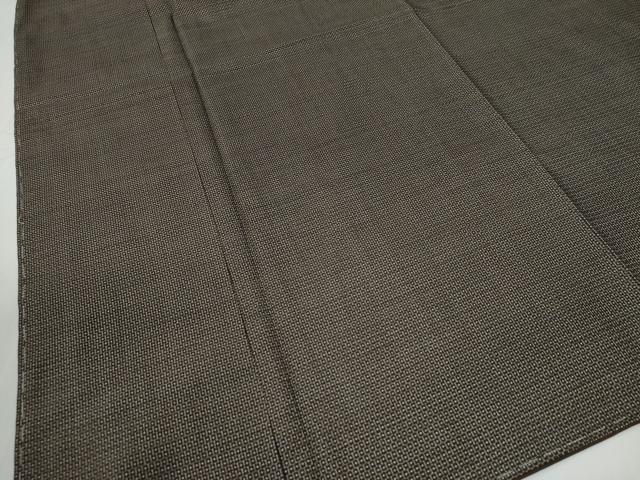 平和屋着物●男性 本場大島紬 アンサンブル・長襦袢セット 100亀甲 総詰め 羽裏：鷹 岡崎勉作 証紙付き 正絹 逸品 未使用 CABE2748yc