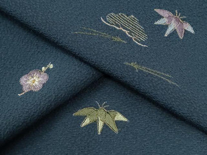 平和屋着物●訪問着　総刺繍　吹き寄せ松竹梅　金糸　正絹　逸品　未使用　CABE2754yc