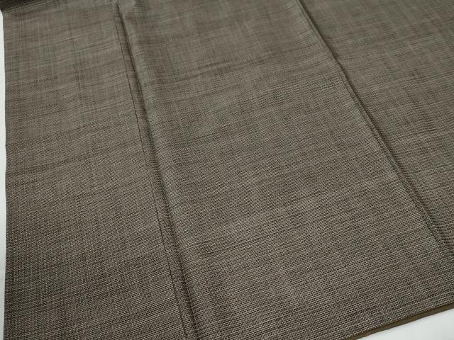 平和屋着物●男性　本場大島紬　アンサンブル　泥染め　160亀甲　総詰め　押田兼徳作　証紙付き　正絹　逸品　CABE2767yc
