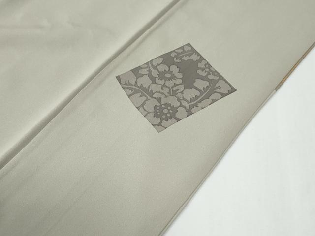 平和屋着物●訪問着　竹屋町刺繍　色紙浜松草花文　金彩　正絹　逸品　CABE2792yc