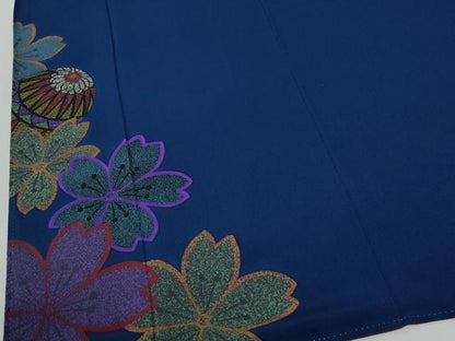 平和屋着物●豪華振袖　毬舞桜文　正絹　逸品　CABE2804yc