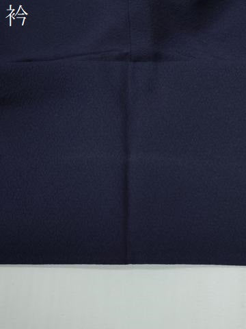 平和屋着物●上質な色無地　深紫色　正絹　逸品　CABE2827yc