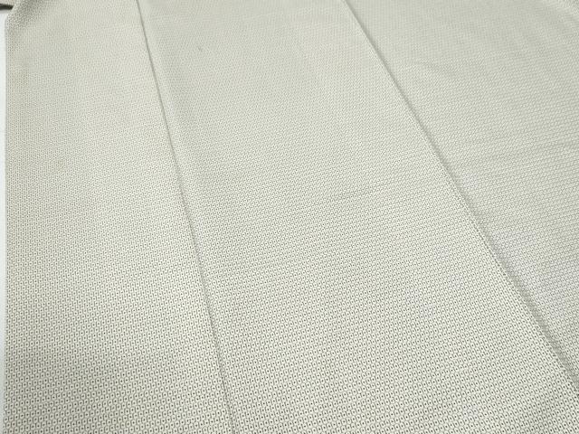 平和屋着物●男性　本場大島紬　白大島　100亀甲　総詰め　正絹　逸品　CABE2839yc