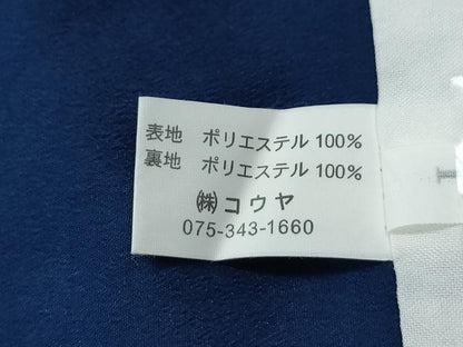 平和屋着物●江戸小紋　鮫小紋柄　洗える着物　CABE2847yc