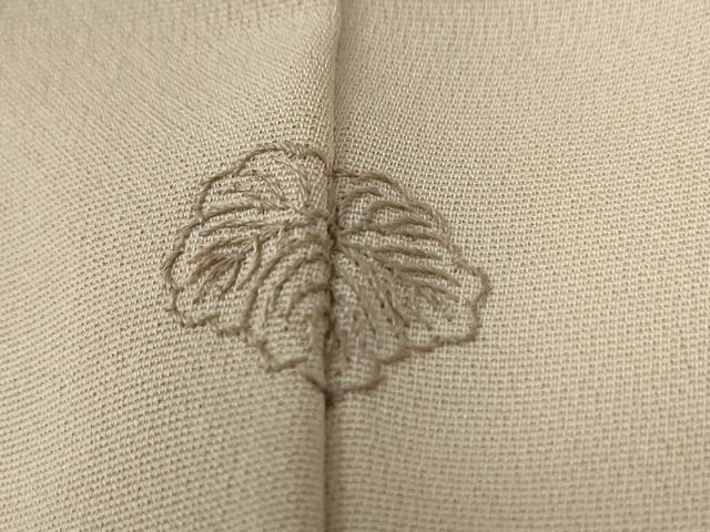 平和屋着物●訪問着　駒刺繍　花鳥唐草文　金彩　正絹　逸品　CABE2850yc