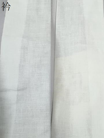 平和屋着物●染色作家　彩峰　長襦袢　無双仕立て　成り物　蛍暈し　正絹　逸品　CABE2868yc