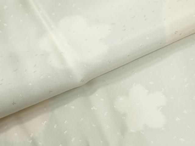 平和屋着物●長襦袢　無双仕立て　舞花地紋　正絹　逸品　未使用　CABE2869yc