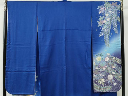 平和屋着物●豪華振袖　辻が花　絞り　暈し染め　正絹　逸品　CABE2875yc