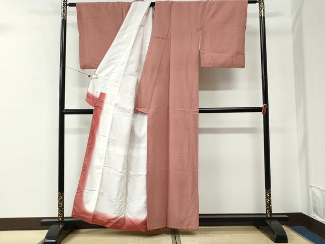 平和屋着物●江戸小紋　鮫小紋柄　洗える着物　CABE2896yc