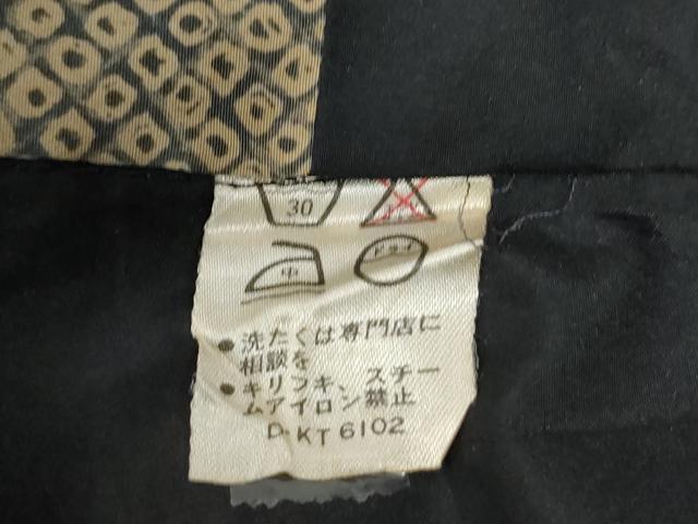 平和屋着物●上質な色無地　縞地紋　藍鉄色　正絹　逸品　CABE2910yc 平和屋着物○上質な色無地 縞地紋 藍鉄色 正絹 逸品 CABE2910yc