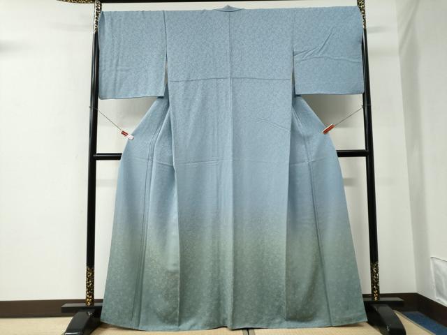 平和屋着物●色留訪問着　舞花文　暈し染め　さが美扱い　正絹　逸品　CABE2950yc