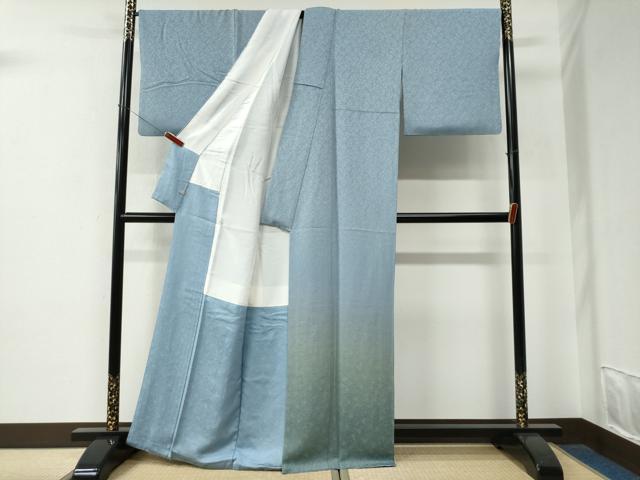 平和屋着物●色留訪問着　舞花文　暈し染め　さが美扱い　正絹　逸品　CABE2950yc
