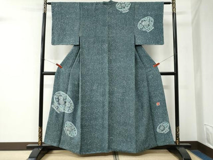 平和屋着物●訪問着　作家物　辻が花　絞り　正絹　逸品　未使用　CABE2968yc