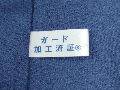 平和屋着物●都喜ヱ門　本場大島紬　白大島　9マルキ　総絣　美麗金閣寺　藤絹織物謹製　証紙付き　正絹　逸品　CABE2981yc