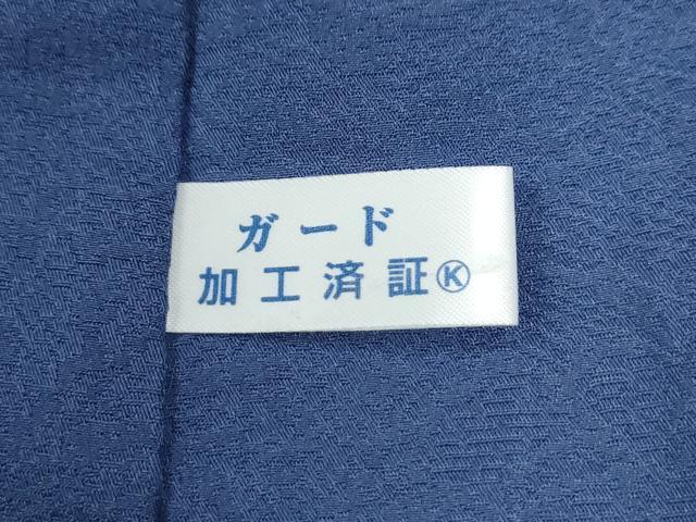 平和屋着物●都喜ヱ門　本場大島紬　白大島　9マルキ　総絣　美麗金閣寺　藤絹織物謹製　証紙付き　正絹　逸品　CABE2981yc