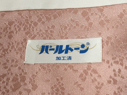 平和屋着物●訪問着　絞り　舞桜文　金彩　正絹　逸品　CABE2990yc