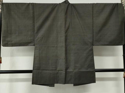 平和屋着物●男性　本場大島紬　アンサンブル　9マルキ　正絹　逸品　CABE2991yc