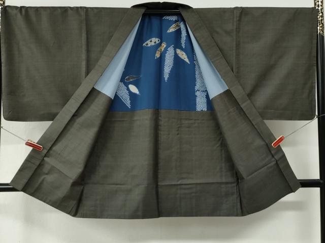 平和屋着物●男性　本場大島紬　アンサンブル　9マルキ　正絹　逸品　CABE2991yc