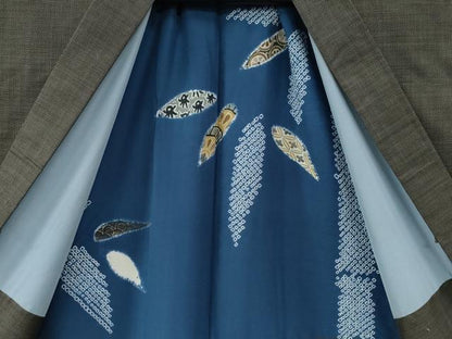平和屋着物●男性　本場大島紬　アンサンブル　9マルキ　正絹　逸品　CABE2991yc