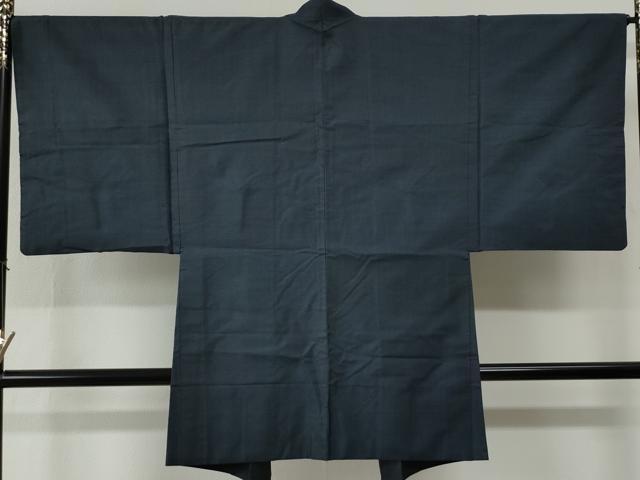 平和屋着物●男性　本場大島紬　アンサンブル　80亀甲　総詰め　羽裏：虎　正絹　逸品　CABE2993yc