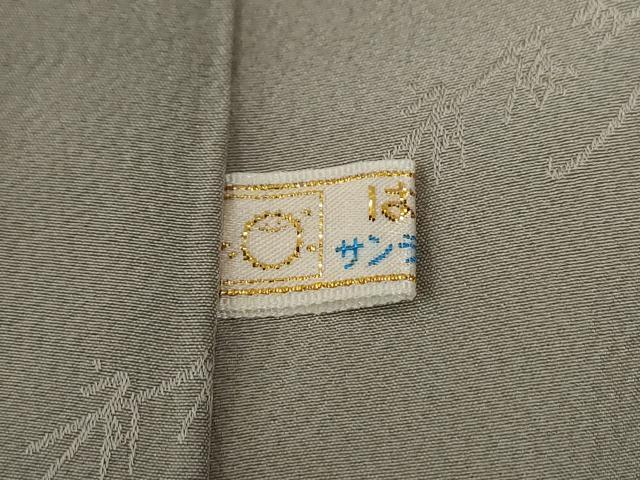 平和屋着物○染色作家 斉藤三才 小紋 縞 正絹 逸品 CABE3017yc