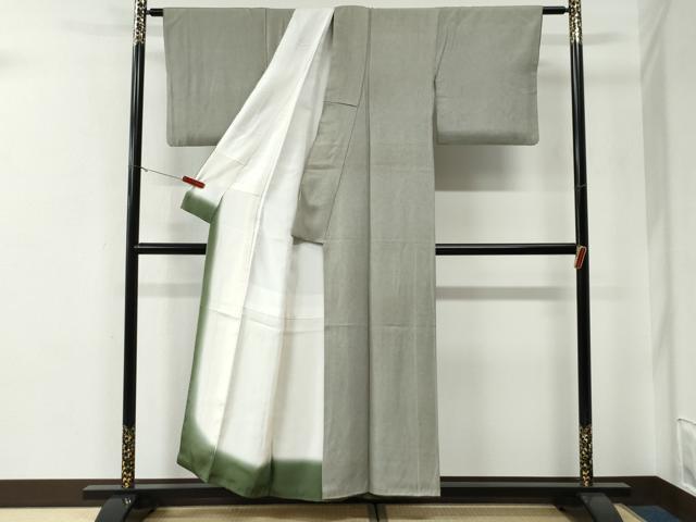 平和屋着物●江戸小紋　鮫小紋柄　正絹　逸品　CABE3051yc