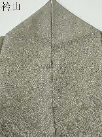 平和屋着物●江戸小紋　鮫小紋柄　正絹　逸品　CABE3051yc