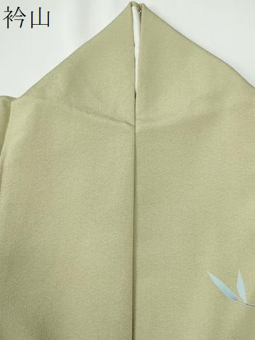 平和屋着物●訪問着　友禅　作家物　枝花文　暈し染め　正絹　逸品　CABE3074yc