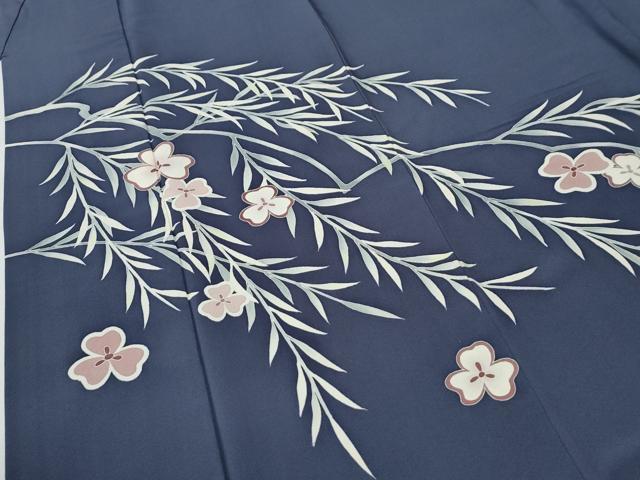 平和屋着物●豪華色留袖　草花文　正絹　逸品　CABE3077yc