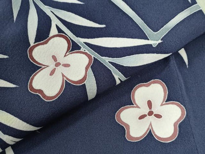 平和屋着物●豪華色留袖　草花文　正絹　逸品　CABE3077yc