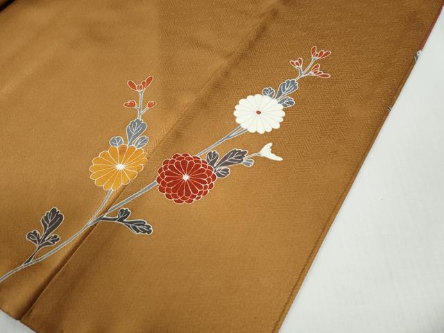 平和屋着物●訪問着　霞吉祥枝花文　正絹　逸品　CABE3080yc