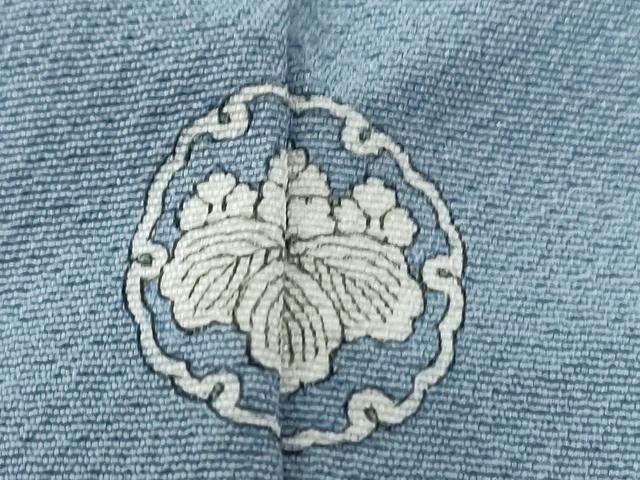 平和屋着物●上質な色無地　浅縹色　正絹　逸品　CABE3086yc